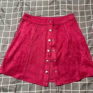 Francesca’s Pink Skirt
